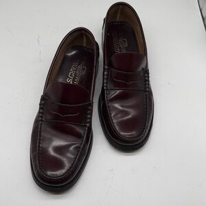 Edward's Burgundy Leather Loafers